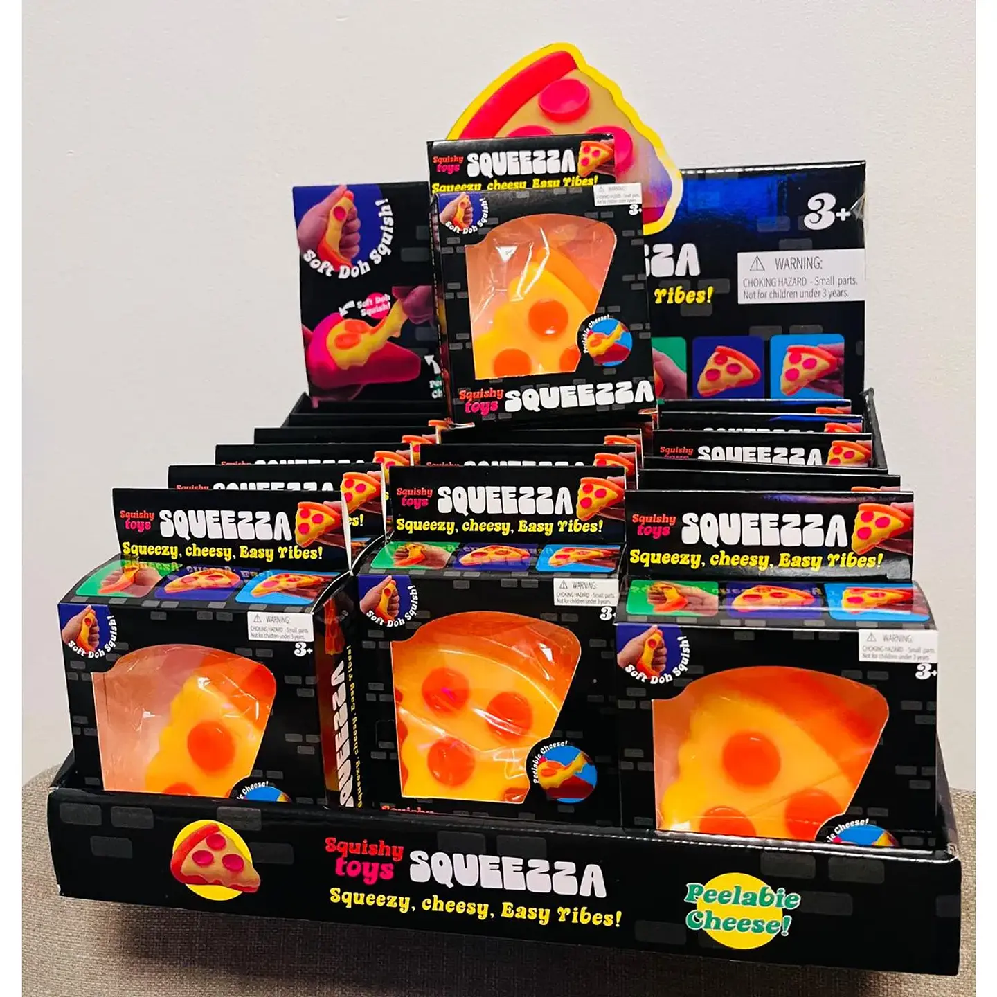 Squishy Pizza Squeezza Juguete Antiestrés 2
