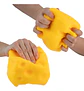Juguete Antiestrés Squishy Queso Sensorial Apretable y Estirable - Miniatura 2