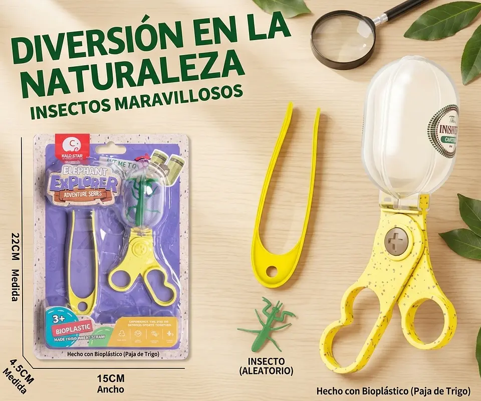 Set Juguete Atrapa Insectos 