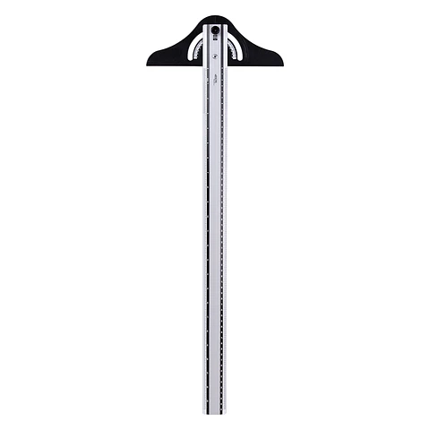 Regla Aluminio T 60 cm.