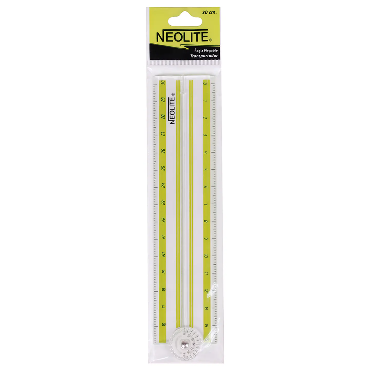 Regla Plástica Plegable 30 cm. 1