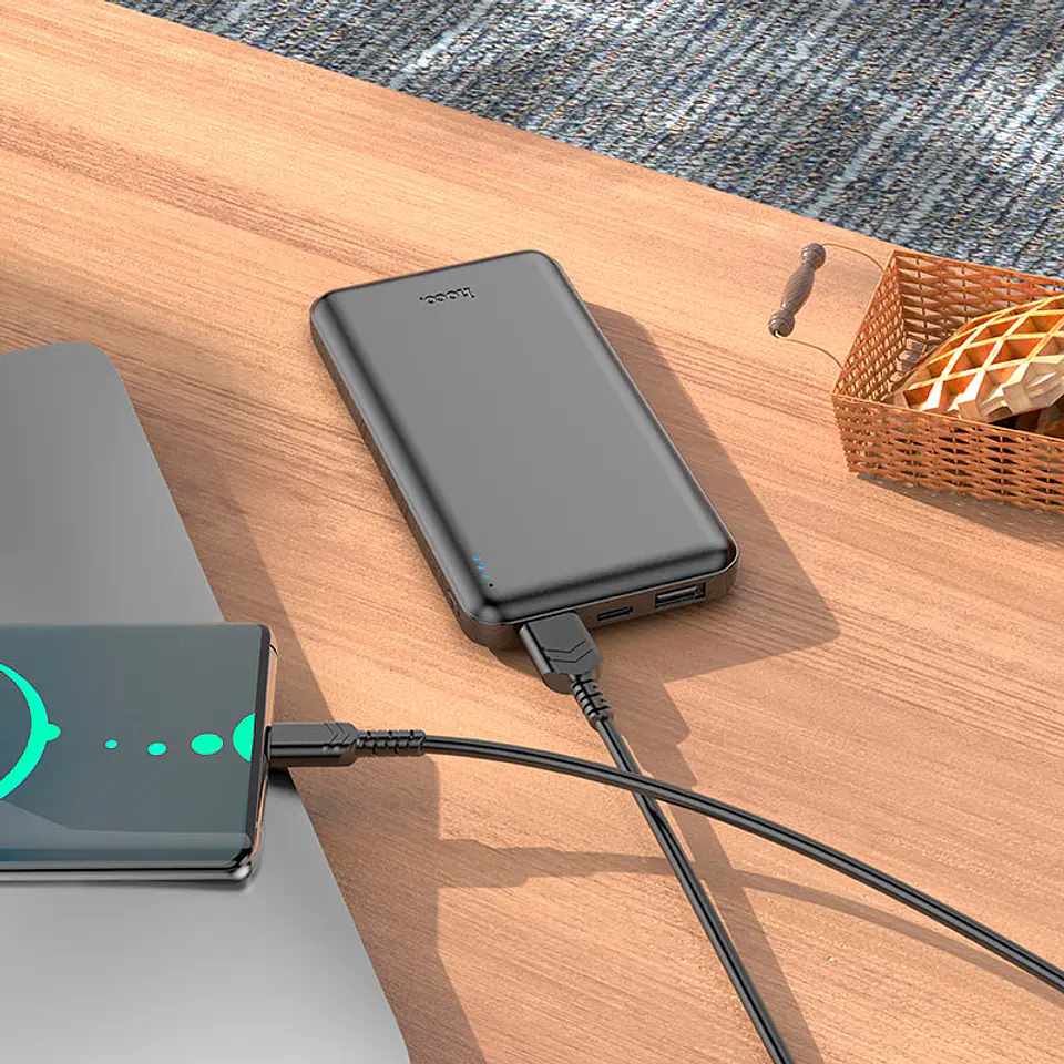 Cargador Portátil Power Bank HOCO J100 10000mAh 4
