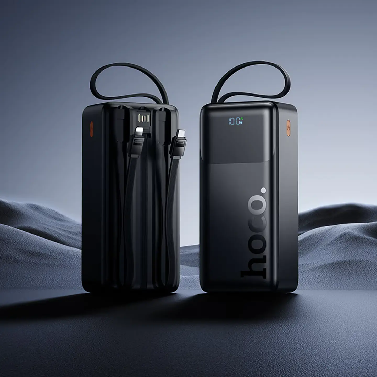 Cargador Portátil Power Bank HOCO J156B 22.5W + PD 20W 30000mAh 3