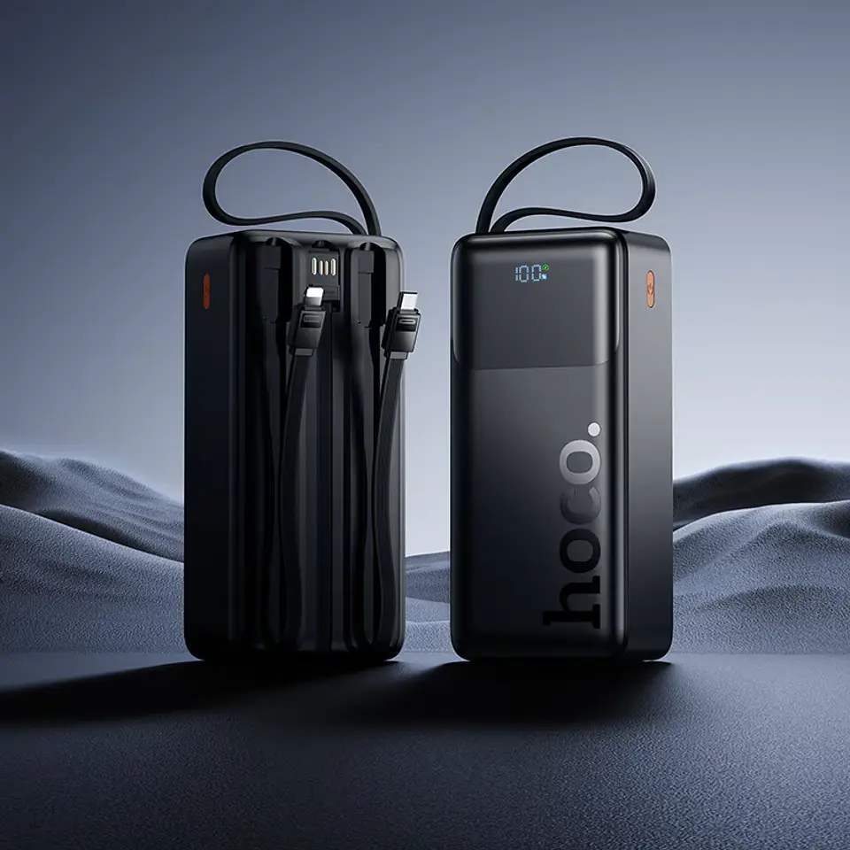 Cargador Portátil Power Bank HOCO J156B 22.5W + PD 20W 30000mAh 3