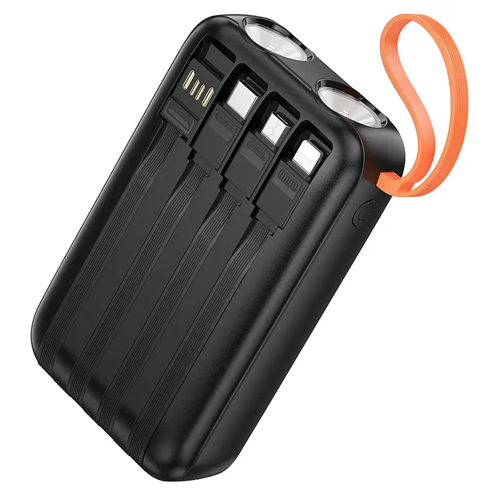 Cargador Portátil Power Bank Linterna HOCO J151 10W 10000 mAh 2