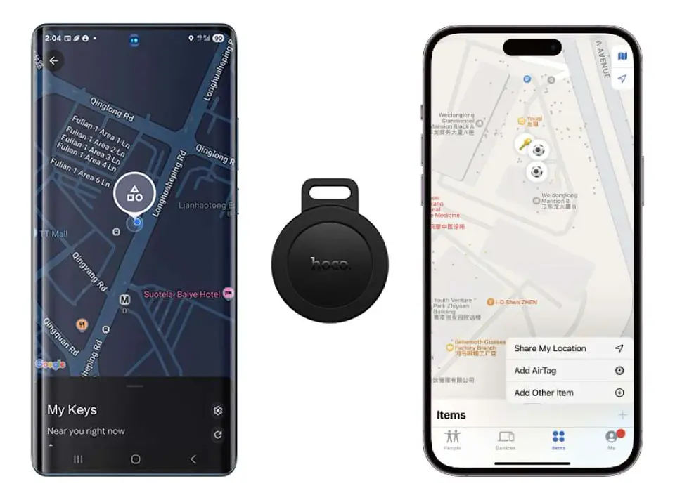 Localizador Bluetooth HOCO E101 Dual para Apple / Android 3
