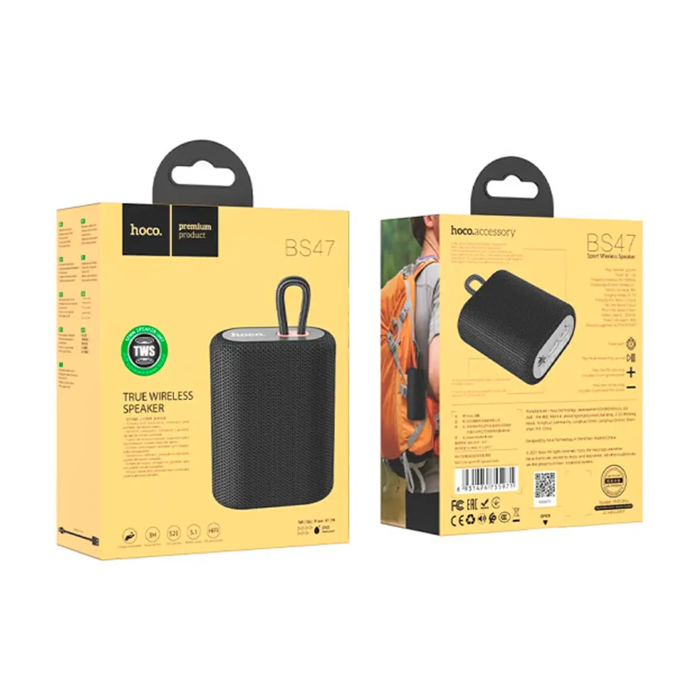 Parlante Bluetooth Portátil HOCO BS47 Sport 2