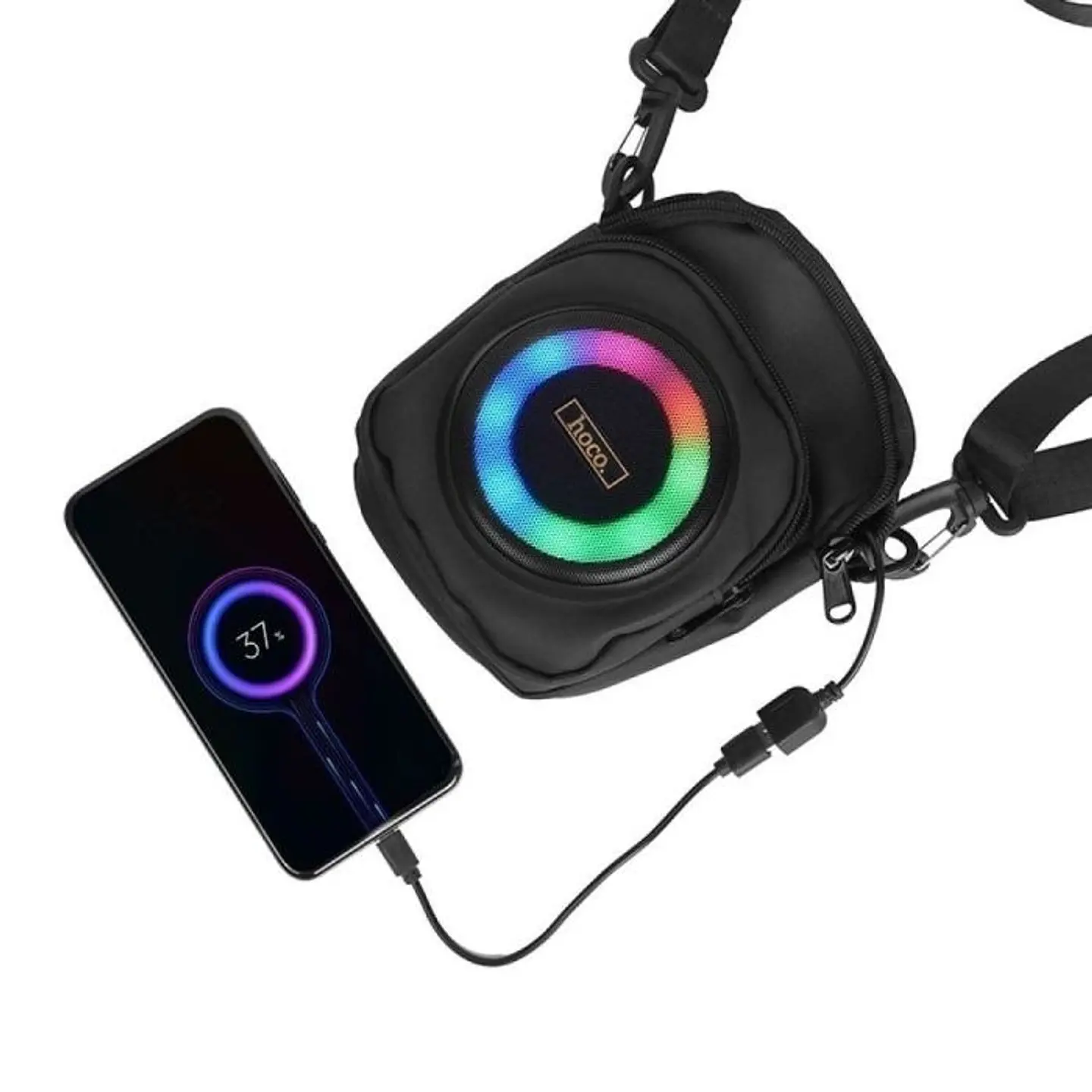 Parlante Bluetooth Inalámbrico HOCO HC41 con Bolso 3