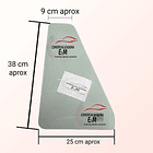 VIDRIO ALETA TRASERO IZQUIERDO LIFAN 320 2007- 5 PUERTAS INCOLORO 2