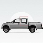 VIDRIO PUERTA TRASERO DERECHO CHEVROLET DMAX 2005-2012 4 PUERTAS VERDE (COLORADO-2004-2014)-(WINGLE-2006-2018) 1