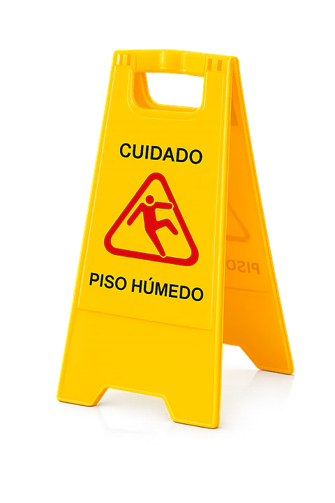 Señaletica Plastica Piso Humedo