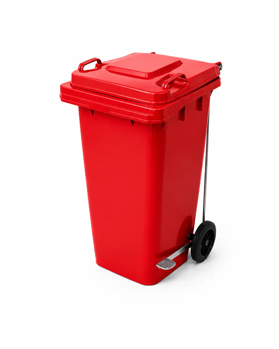 Contenedor de Basura 120 L con Pedal 4