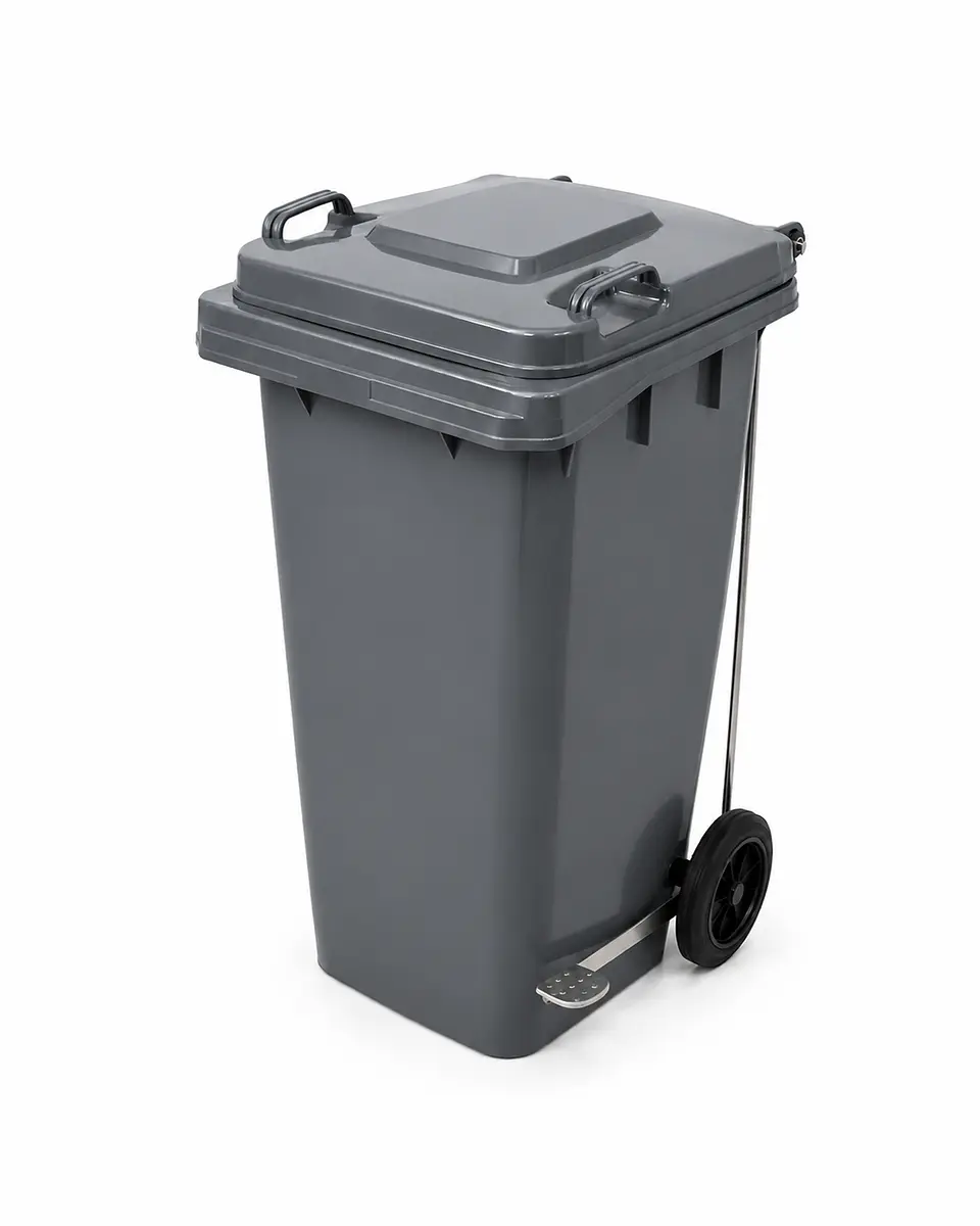 Contenedor de Basura 120 L con Pedal 5