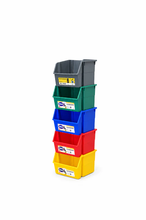 Set Contenedor Reciclaje 5 Colores