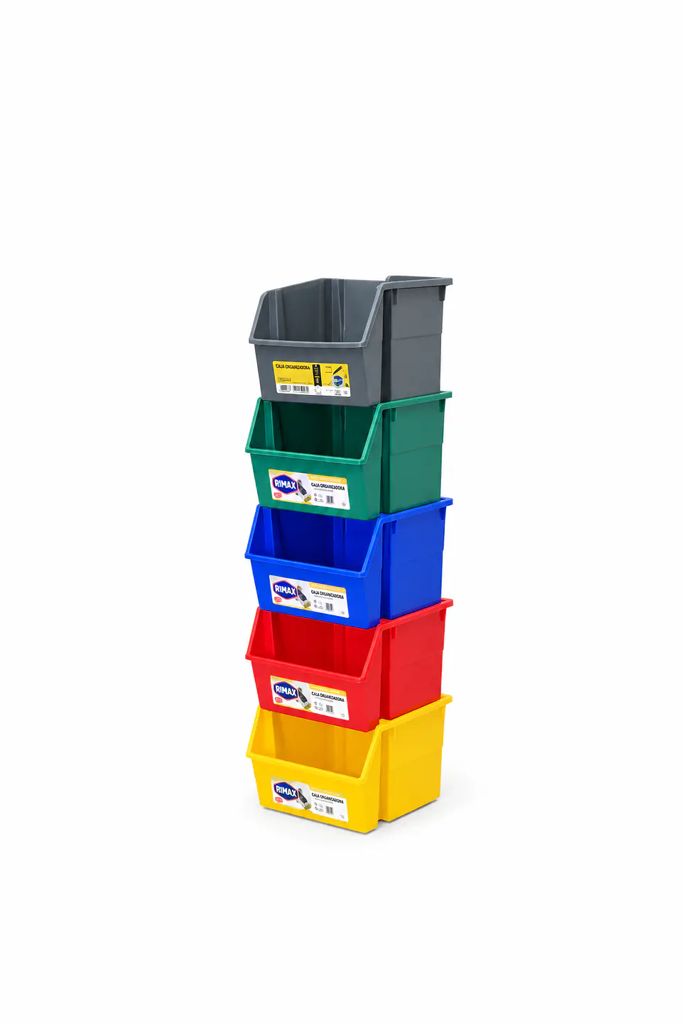 Set Contenedor Reciclaje 5 Colores 1
