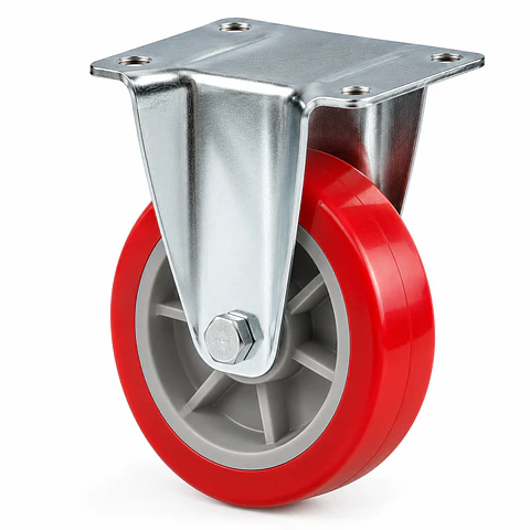 Rueda Industrial Fija Nylon/Poliuretano 150 mm – Capacidad 300 kg