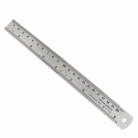 Regla Metálica 20 cm