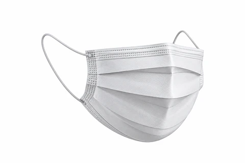 Mascarilla con Elástico 3 Pliegues