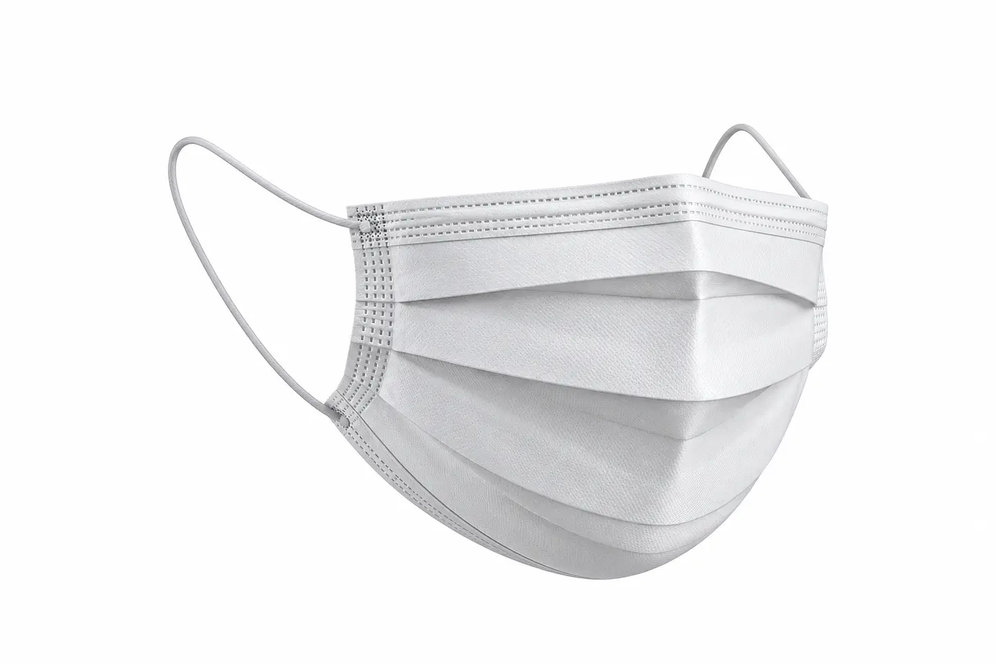 Mascarilla con Elástico 3 Pliegues 1