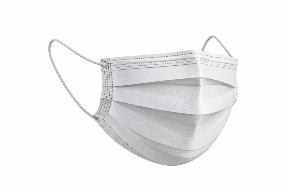 Mascarilla con Elástico 3 Pliegues 1