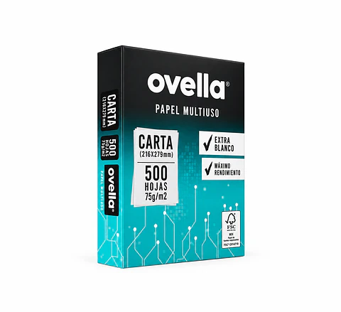 Resma Fotocopia Carta 500 Hojas