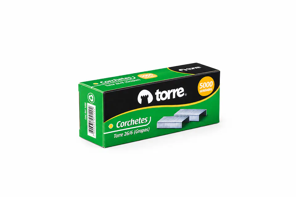 Corchetes Estándar 26/6 (Grapas) – 5.000 Unidades 1