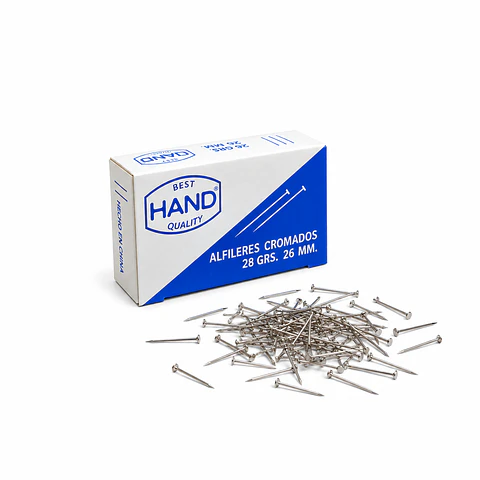 Alfiler Cromado 32 mm – 50 g