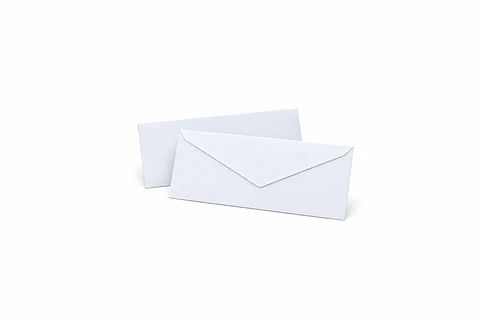 Sobre Americano Blanco 10,7 × 22,8 cm – 50 Unidades
