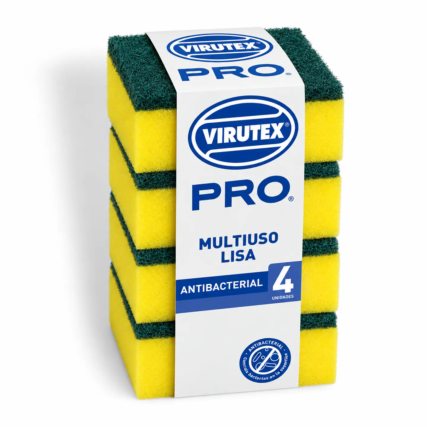 Esponjas lisas multiuso Virutex Pro – 4 unidades 1