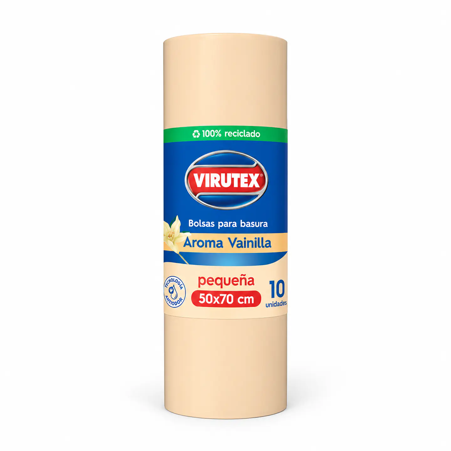 Bolsa para basura reciclada Virutex 50 x 70 cm – 10 unidades 3