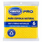 Paño esponja compostable Virutex Pro – 6 unidades - Miniatura 1