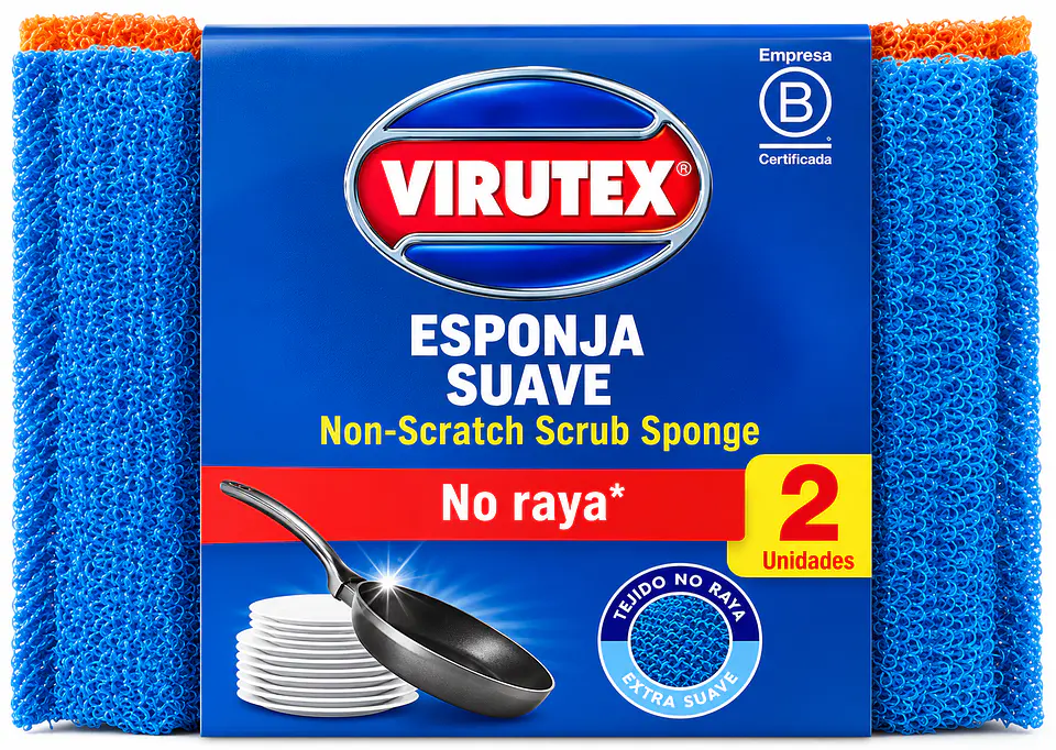 Esponja suave Virutex – 2 unidades 1