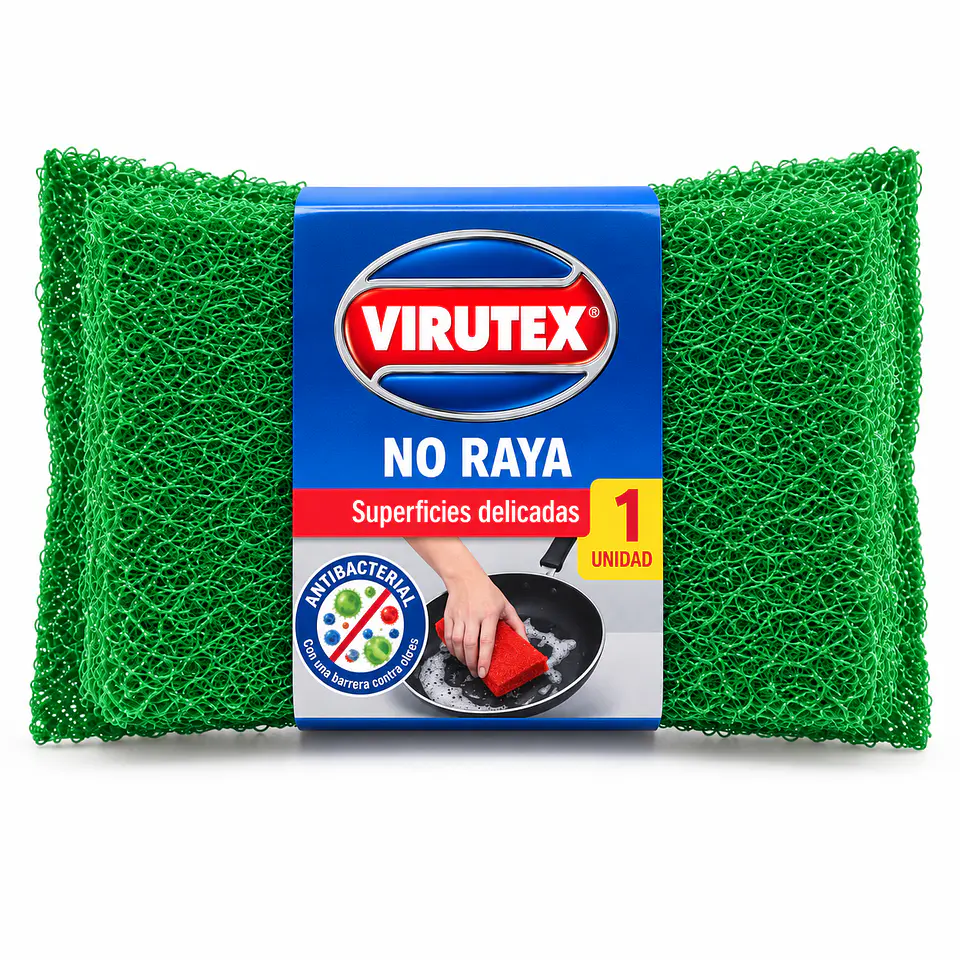 Esponja No Raya Virutex 2