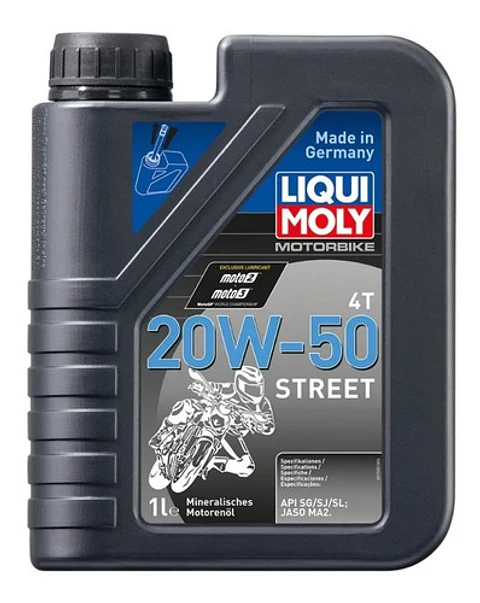 Aceite 20W50 4t Street Liqui Moly 1 Lt