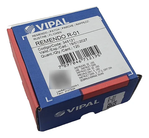 Stickers Vipal R01 (120 Uni) 40 Mm.
