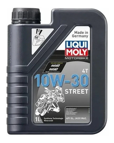 Aceite Para Motor Liqui Moly Sintético 10w-30 Para Moto/cuatriciclo X 1l