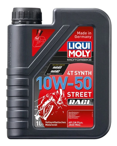 Racing Synth 4t 10w50 Aceite Para Motocicletas Sintetico 1l