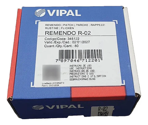 Stickers Vipal R 02 (80 Uni) 50 Mm.