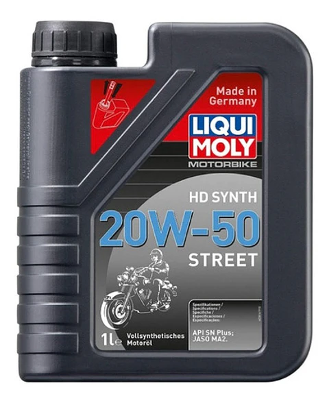 Aceite 20w50 Full Sintetico Liqui Moly 4t