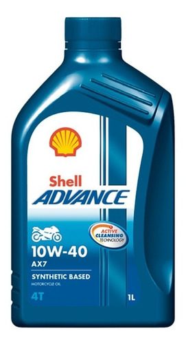 Aceite Advance 10w40 4t - Shell