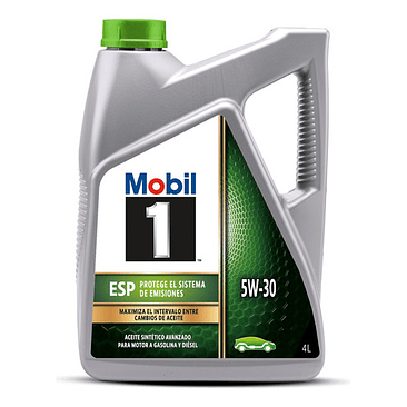 Mobil 1 ESP 5W-30 4L 100% Sintético – API SQ ACEA C3 3