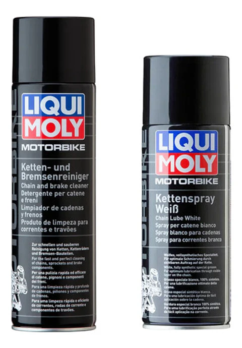 Kit Limpiador / Lubricante Cadena De Moto Liqui Moly