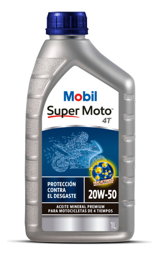 Aceite Para Moto Mobil Super 20w-50 4t