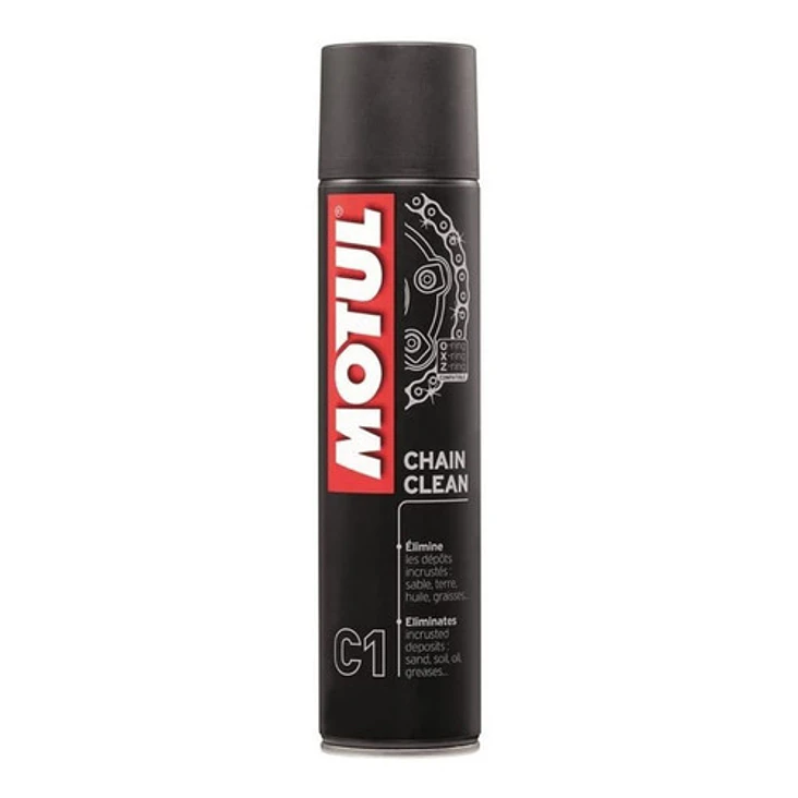 Kit De Limpieza Y Lubricación Motul C1 + C2 + Cepillo De Limpieza 2