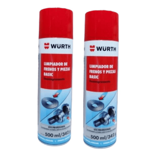 Spray Limpiador De Frenos Y Desengrasante (wurth) 500 Ml 3