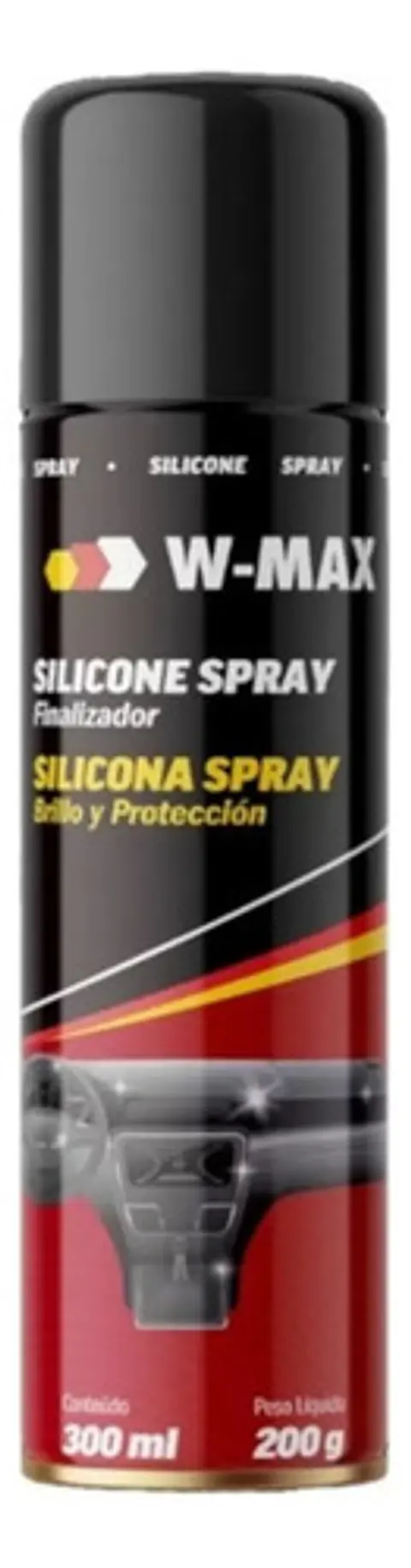 Silicona Abrillantadora Y Lubricante Autos 300ml Wurth W-max