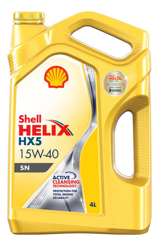 SHELL HELIX 15W40 HX5 4 LTS