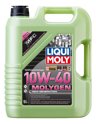 ACEITE MOTOR LIQUI MOLY MOLYGEN NEW GENERATION 5W20 5L