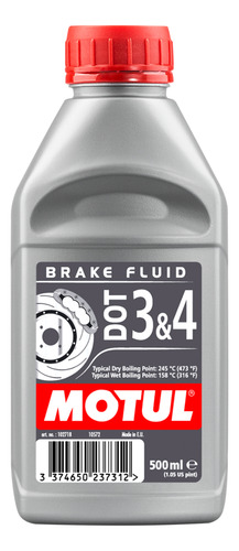 Liquido de Freno MOTUL DOT 3&4 (500 ml)