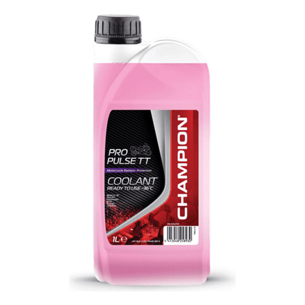 Refrigerante Moto Coolant Pro Pulse Tt Champion 1 Litro 1
